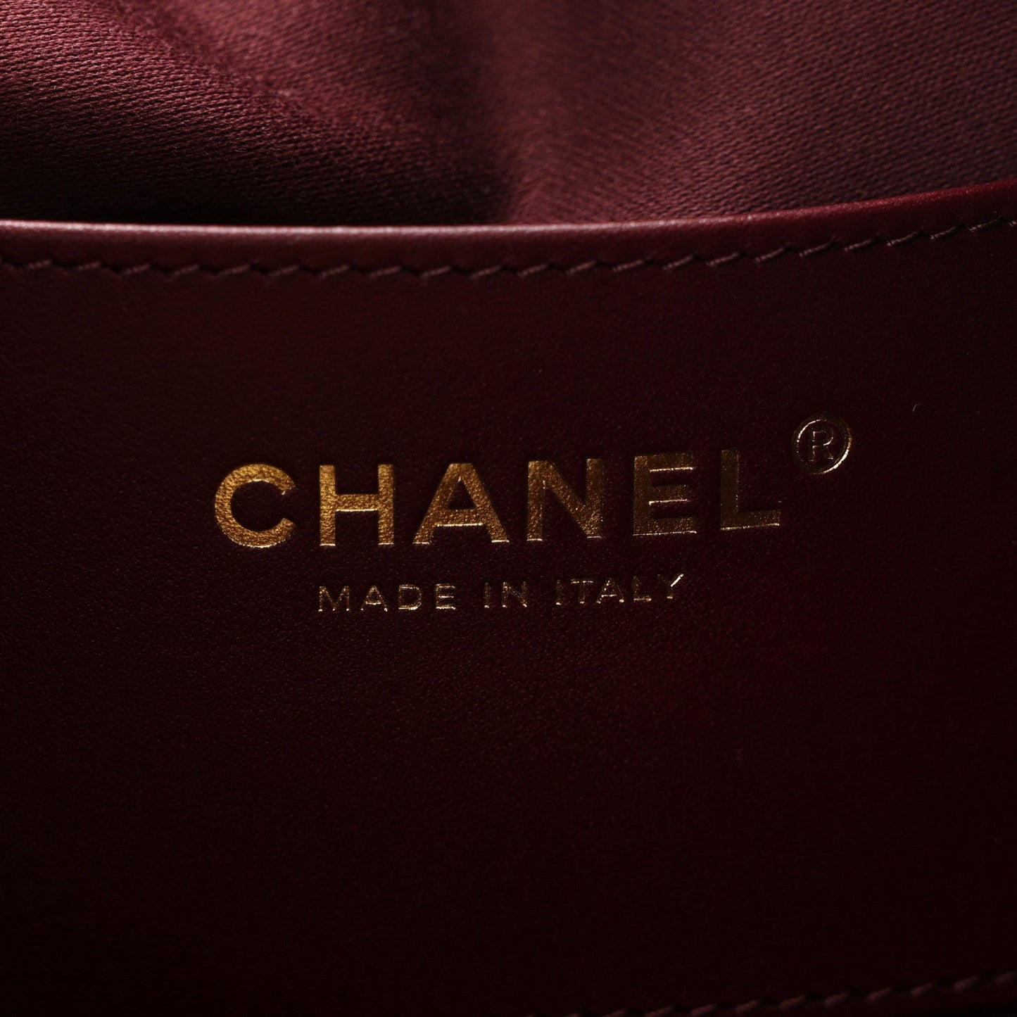 Caviar Quilted Small Chanel 25 Handbag Burgundy
