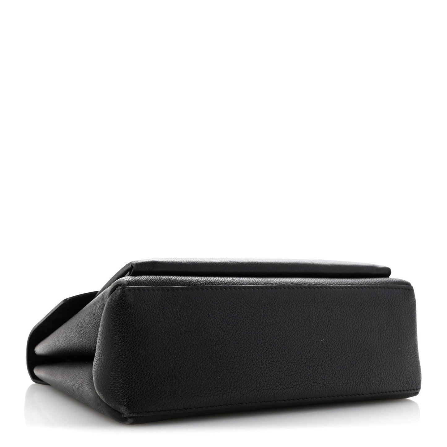 Soft Calfskin My Lockme Studs Black
