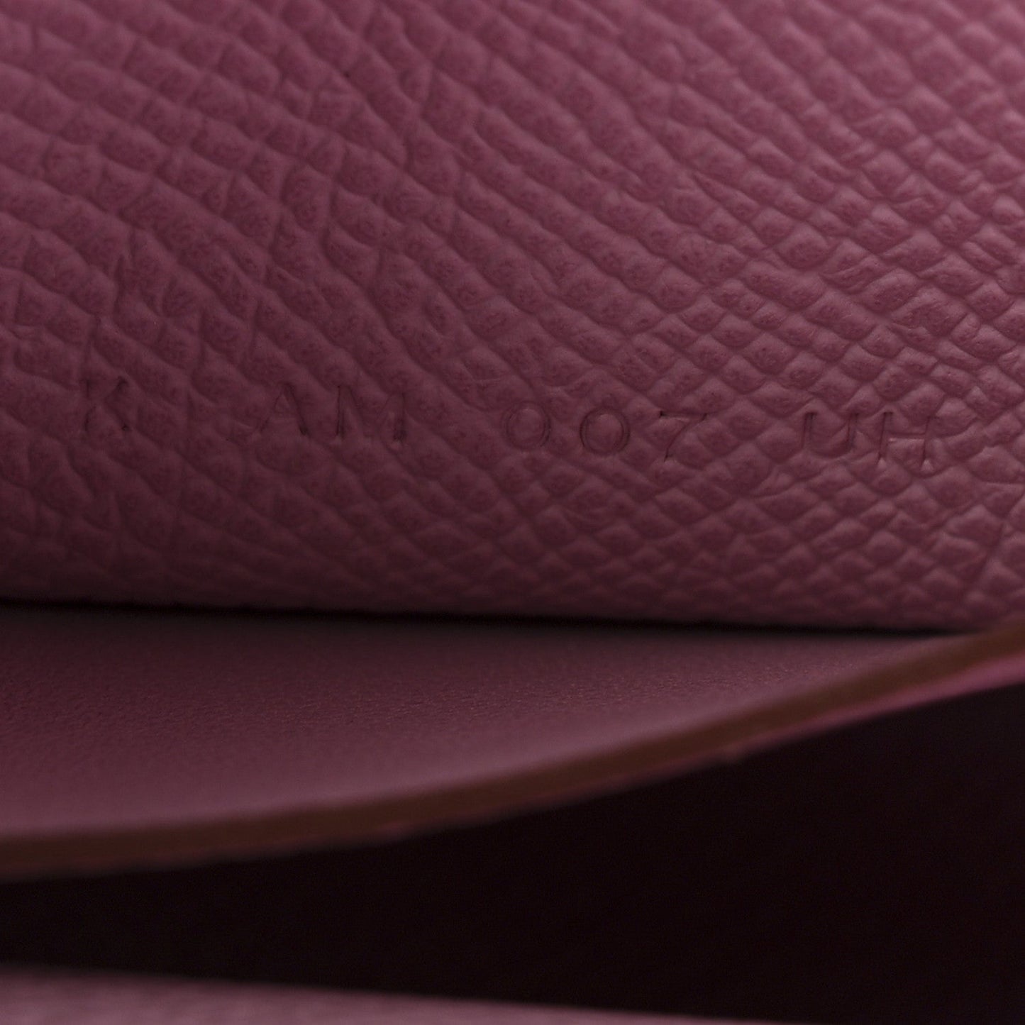 Epsom Hermesnap Wallet Mauve Sylvestre