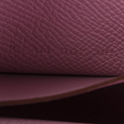 Epsom Hermesnap Wallet Mauve Sylvestre