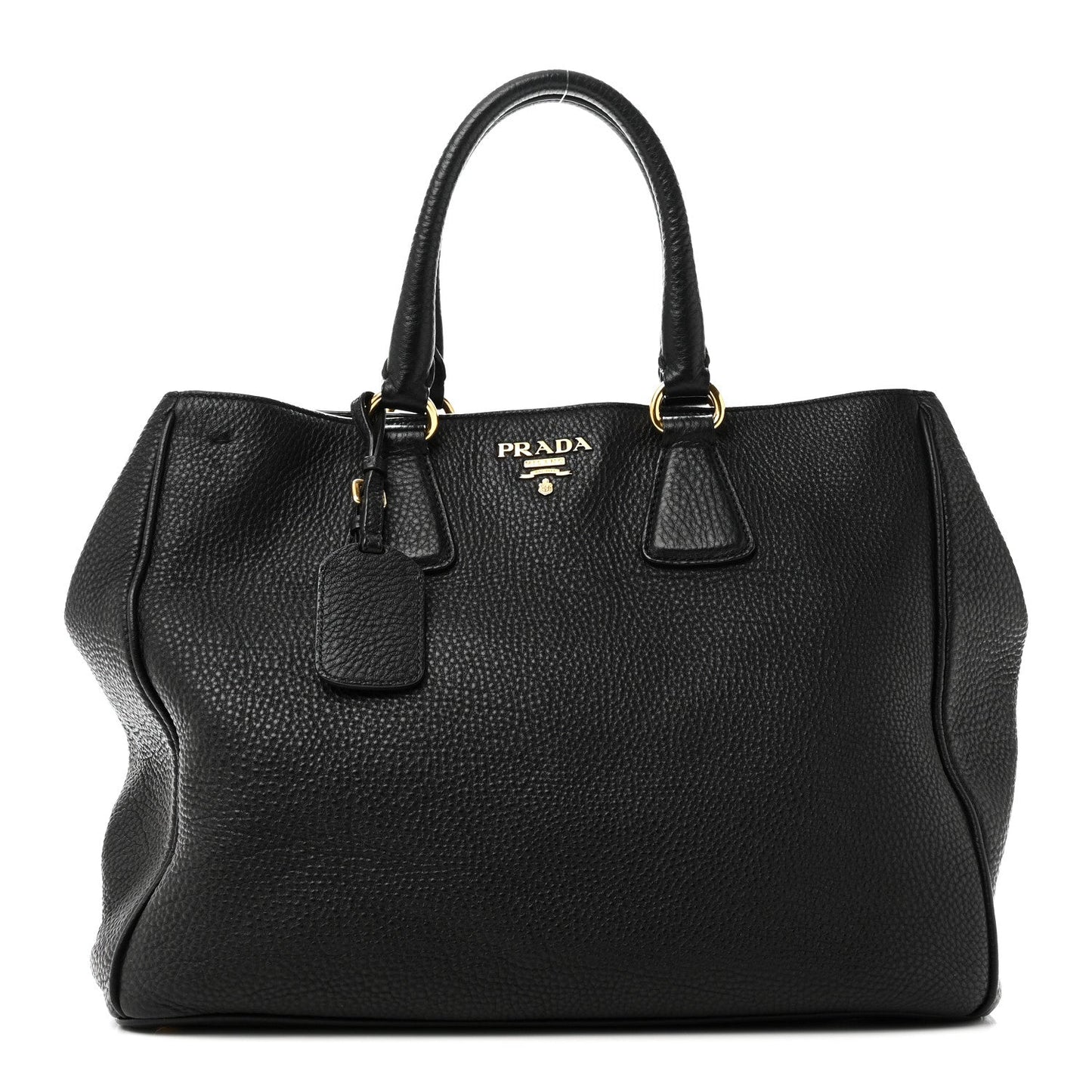Vitello Daino Tote Black