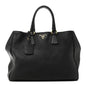 Vitello Daino Tote Black