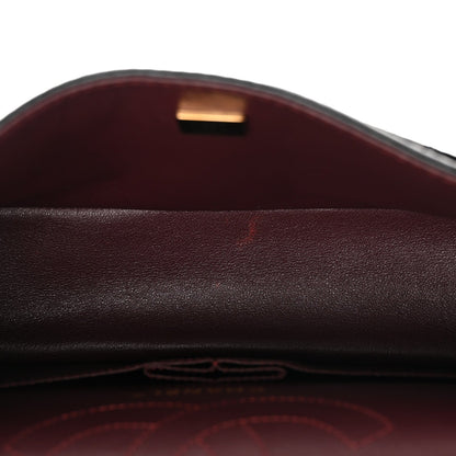 Aged Calfskin Quilted 2.55 Reissue 225 Flap Black