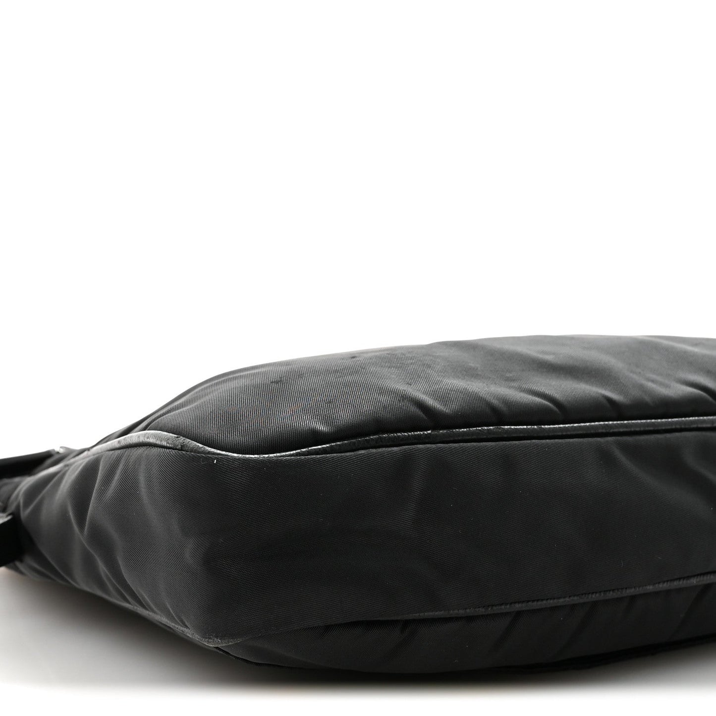 Saffiano Tessuto Nylon Small Briefcase Black