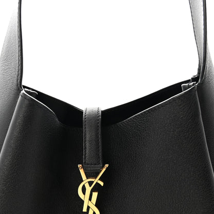 Grained Calfskin Small Le 5 A 7 Soft Hobo Black