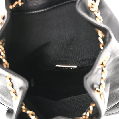 Lambskin Quilted Small In Seoul Backpack Black