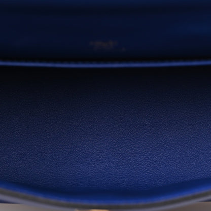 Swift Kelly Pochette Clutch Bleu Electrique