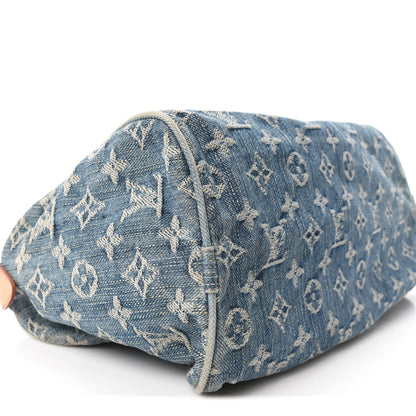 Monogram Denim Neo Speedy Blue