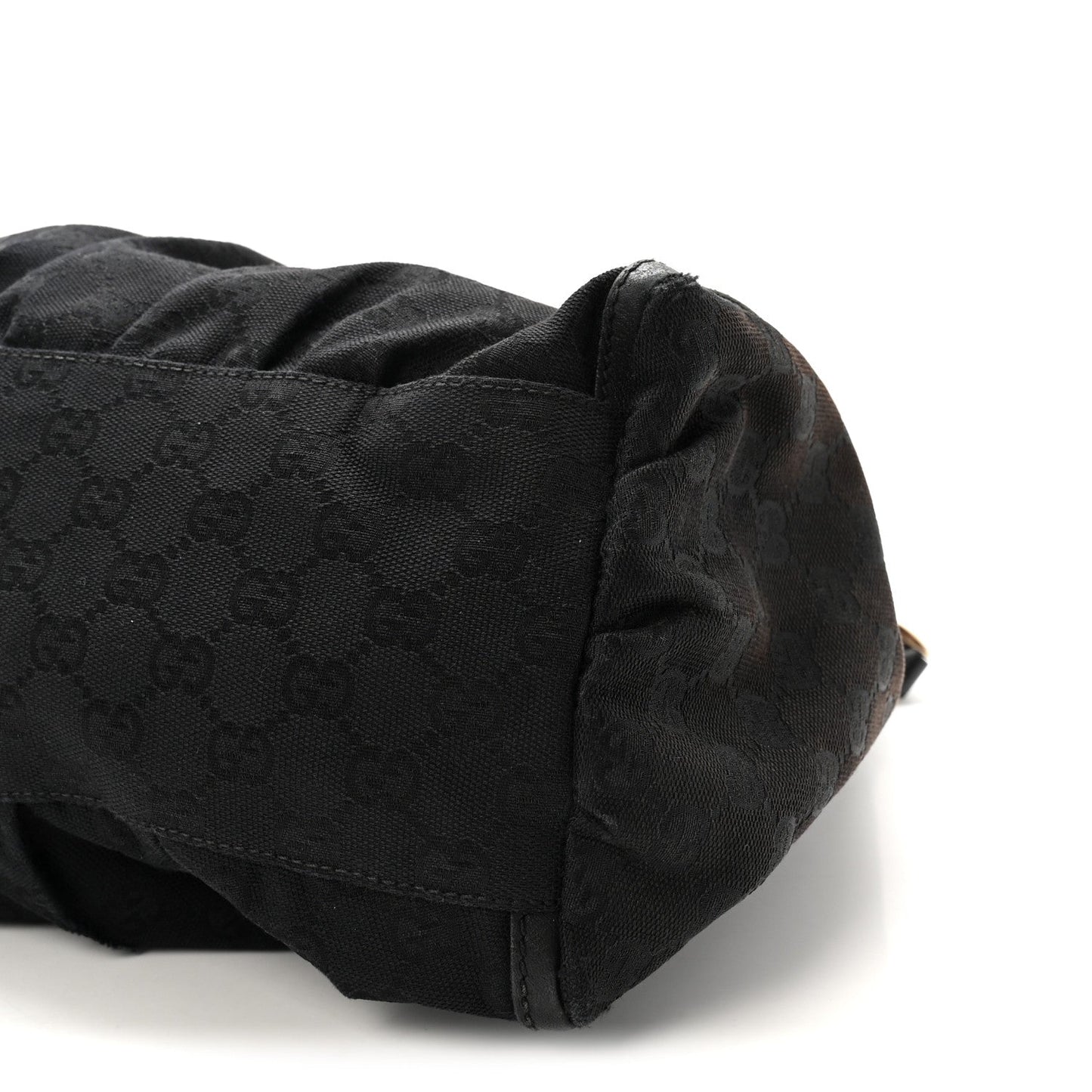 Monogram Large D Ring Hobo Black