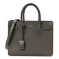 Grained Calfskin Baby Sac De Jour Fog
