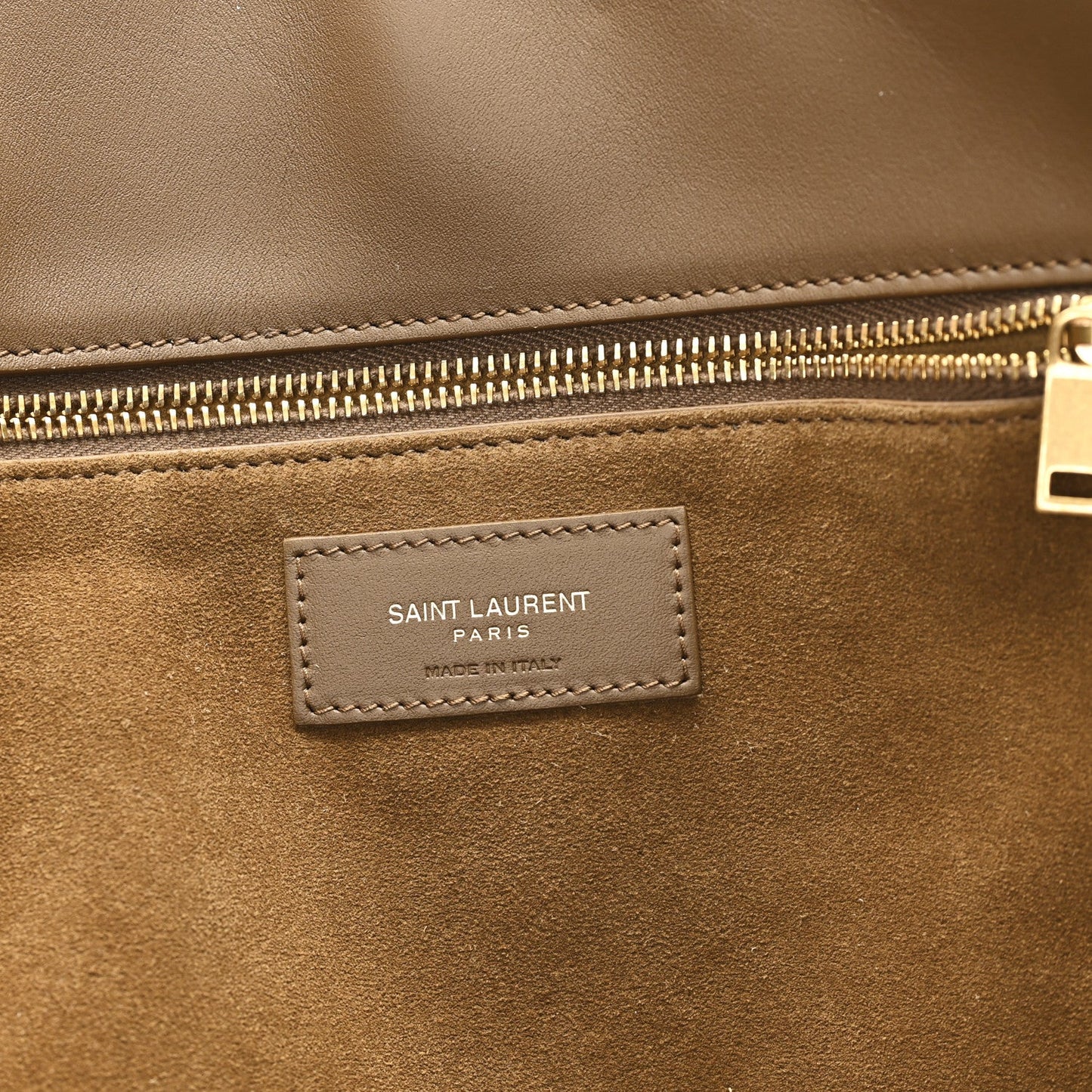 Suede Bea Tote Golden Leaf