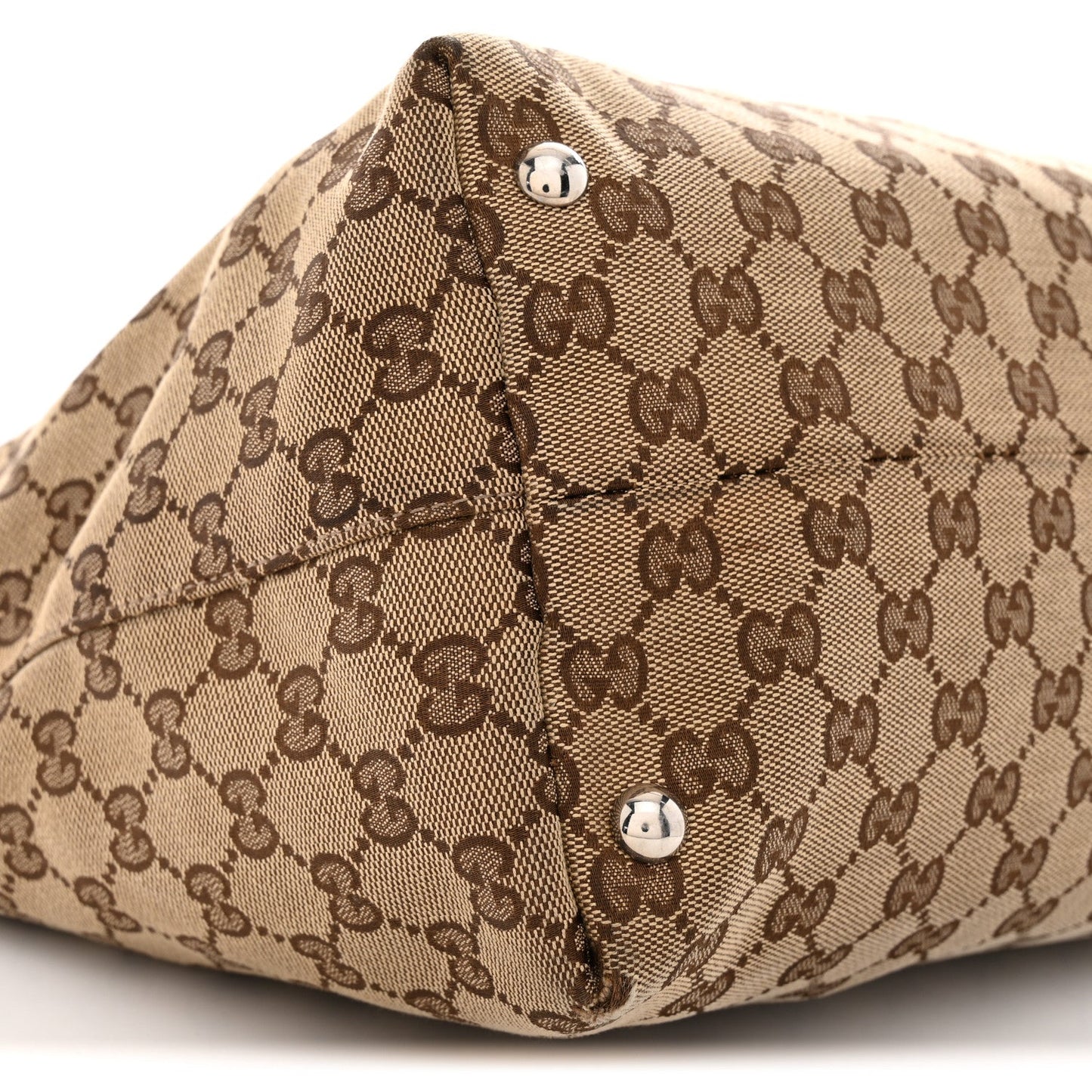 Monogram Medium Icon Bit Tote Dark Brown