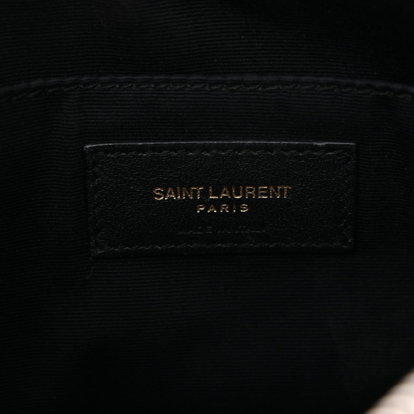 Calfskin Matelasse Monogram Lou Camera Bag Black
