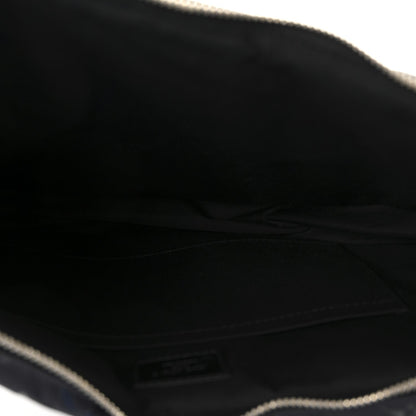 Nylon Monogram Loop Pocket Hobo Polar Night