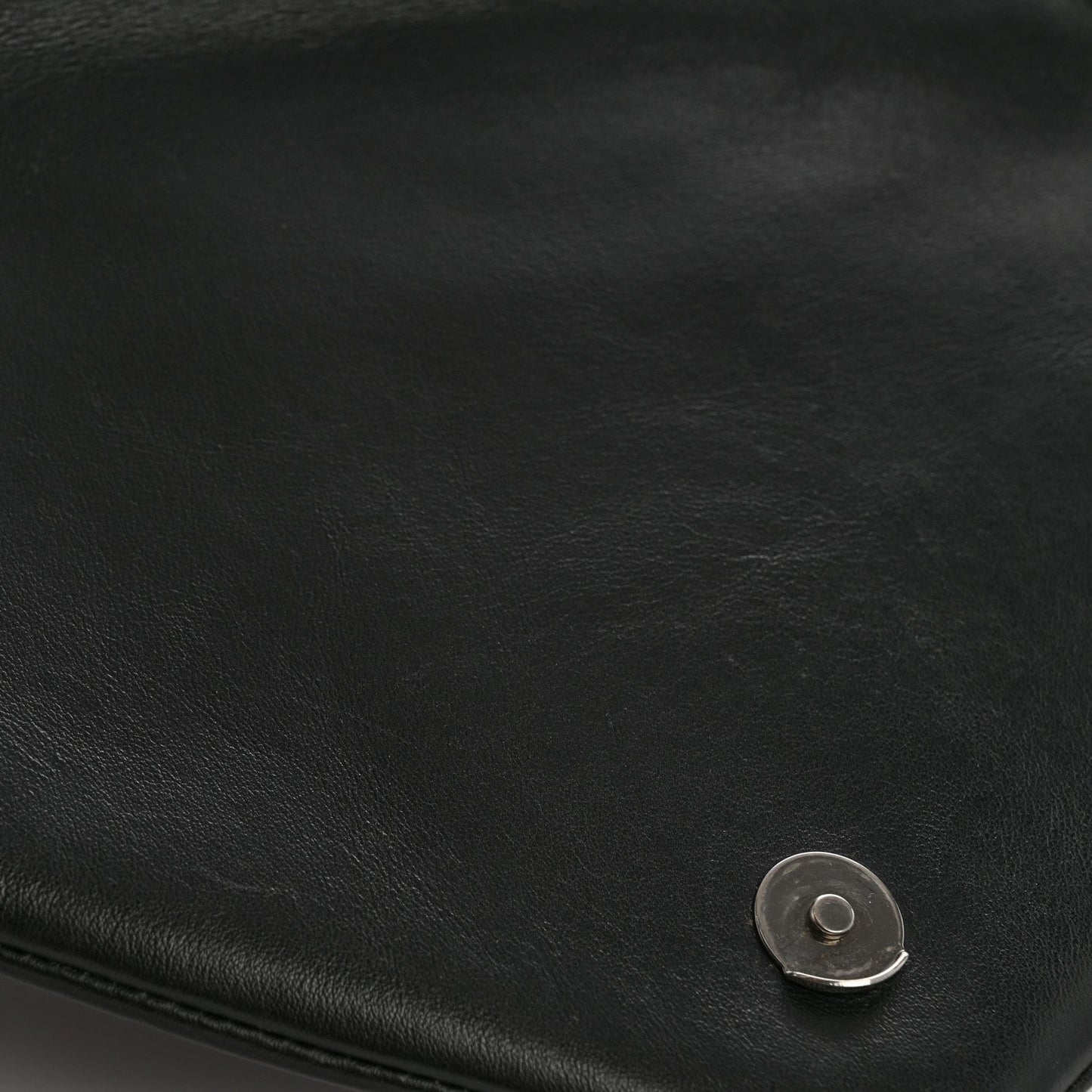 Calfskin Y Quilted Monogram Large Loulou Chain Satchel Black