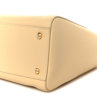 Calfskin Archetype Small Shopping Tote Beige
