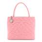 Caviar Medallion CC Tote Light Pink