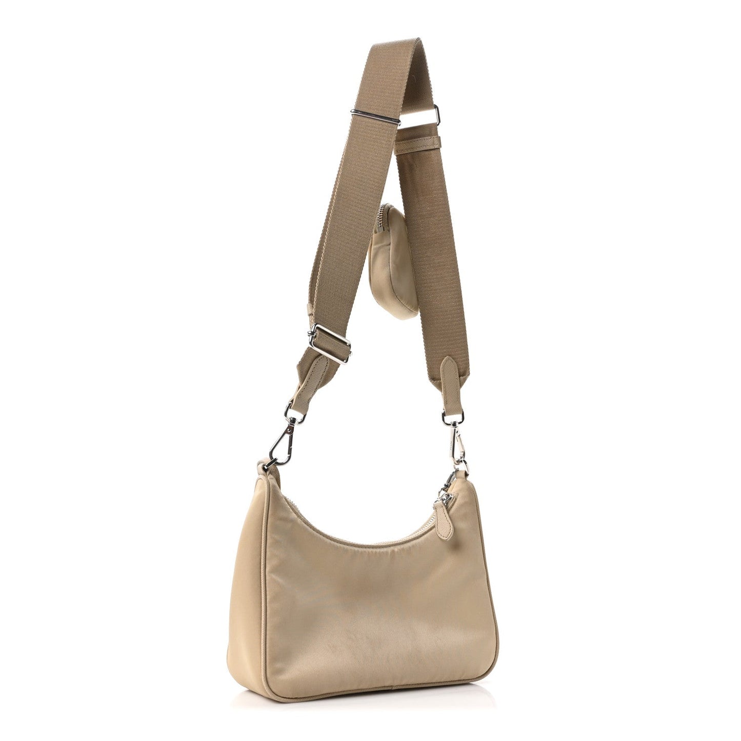 Re-Nylon Saffiano Re-Edition 2005 Shoulder Bag Deserto