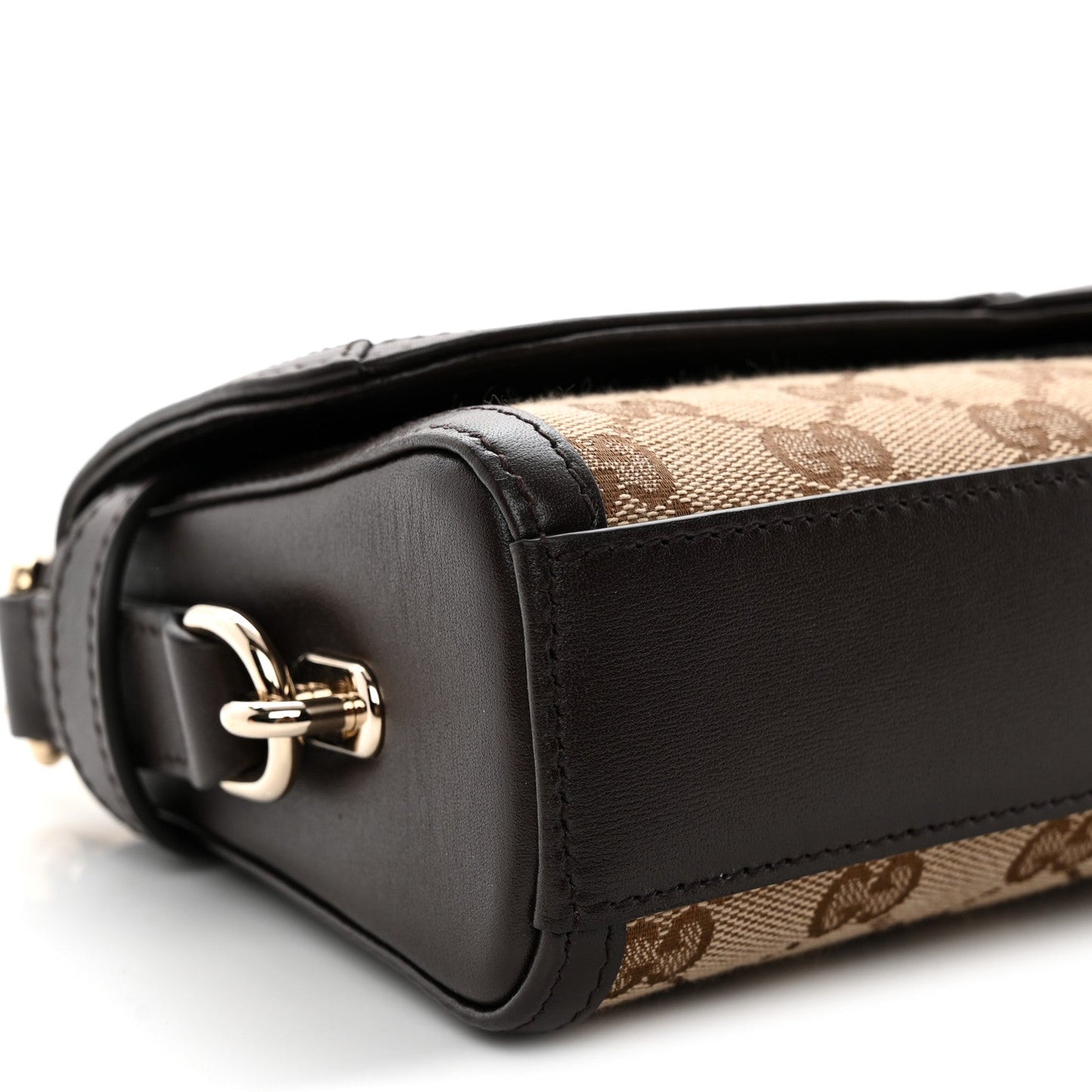GG Monogram Small Luce Shoulder Bag Beige Ebony