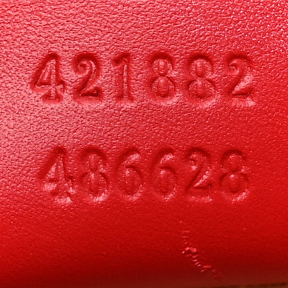 Calfskin Small Sylvie Shoulder Bag Hibiscus Red