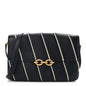 Lambskin Quilted Le Maillon Satchel Marine