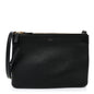Lambskin Small Trio Crossbody Bag Black