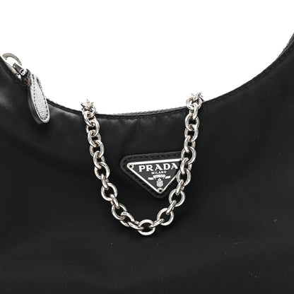 Nylon Re-Edition 2005 Shoulder Bag Black