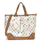 Monogram Multicolor Sharleen MM White