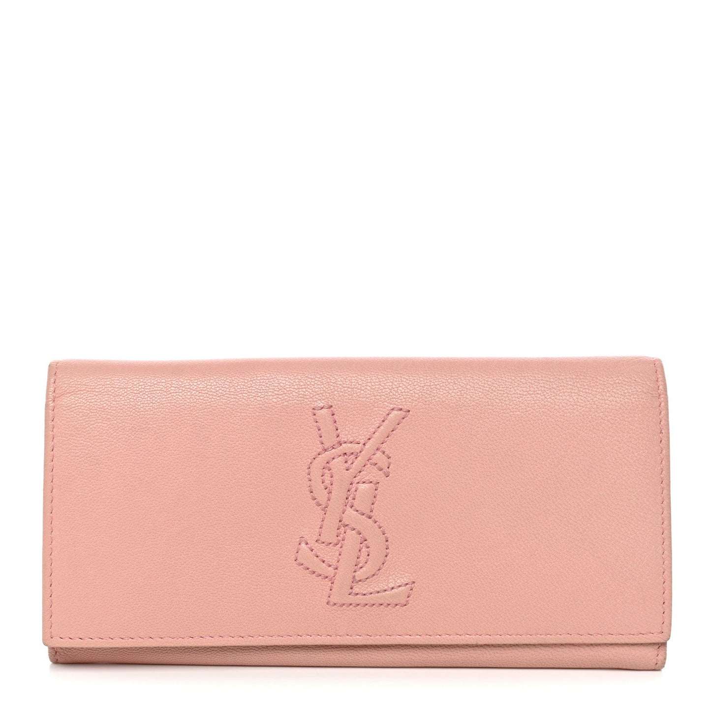 Chevre Belle De Jour Continental Wallet Pink