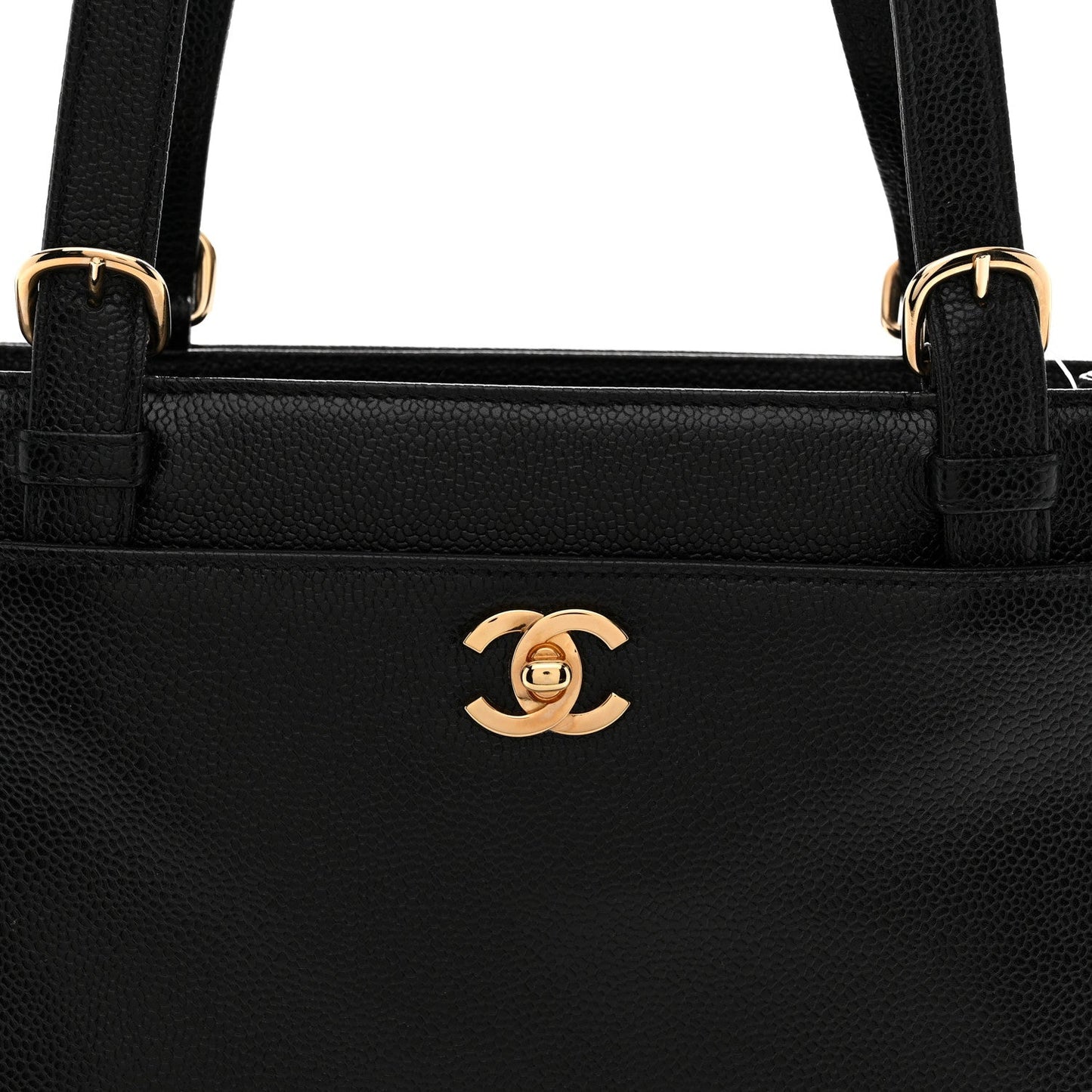 Caviar Shoulder Bag Black