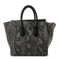 Snakeskin Mini Luggage Multicolor