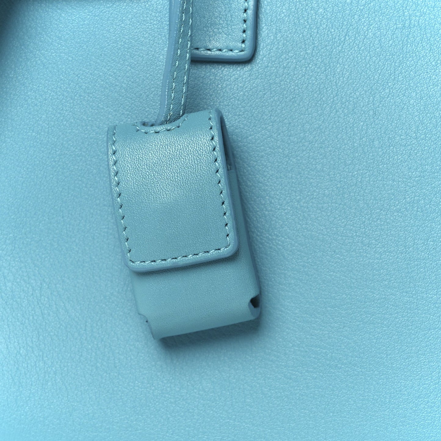 Calfskin Nano Sac De Jour Turquoise