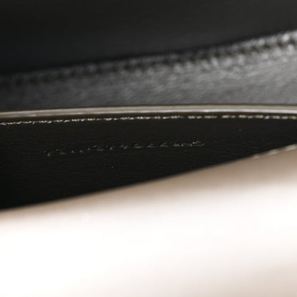 Box Calfskin Mini Voltaire Shoulder Bag  Deep Musk