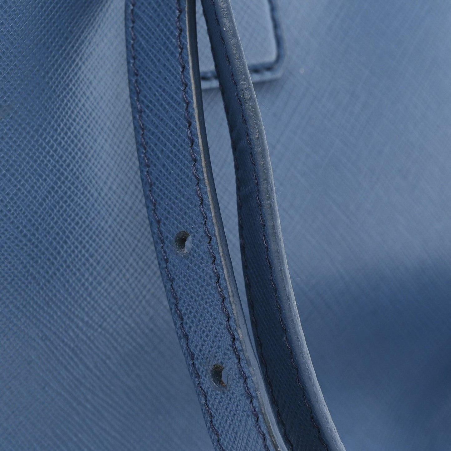 Saffiano Small Galleria Double Zip Tote Cobalto