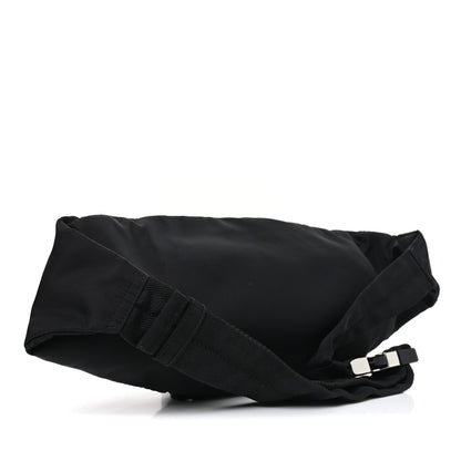 Tessuto Nylon Montagna Belt Bag Black