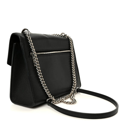 Soft Calfskin My Lockme Chain Bag BB Black