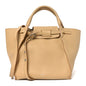 Supple Grained Calfskin Small Big Bag Sand