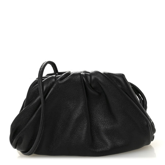 Butter Calfskin Coin Purse Black