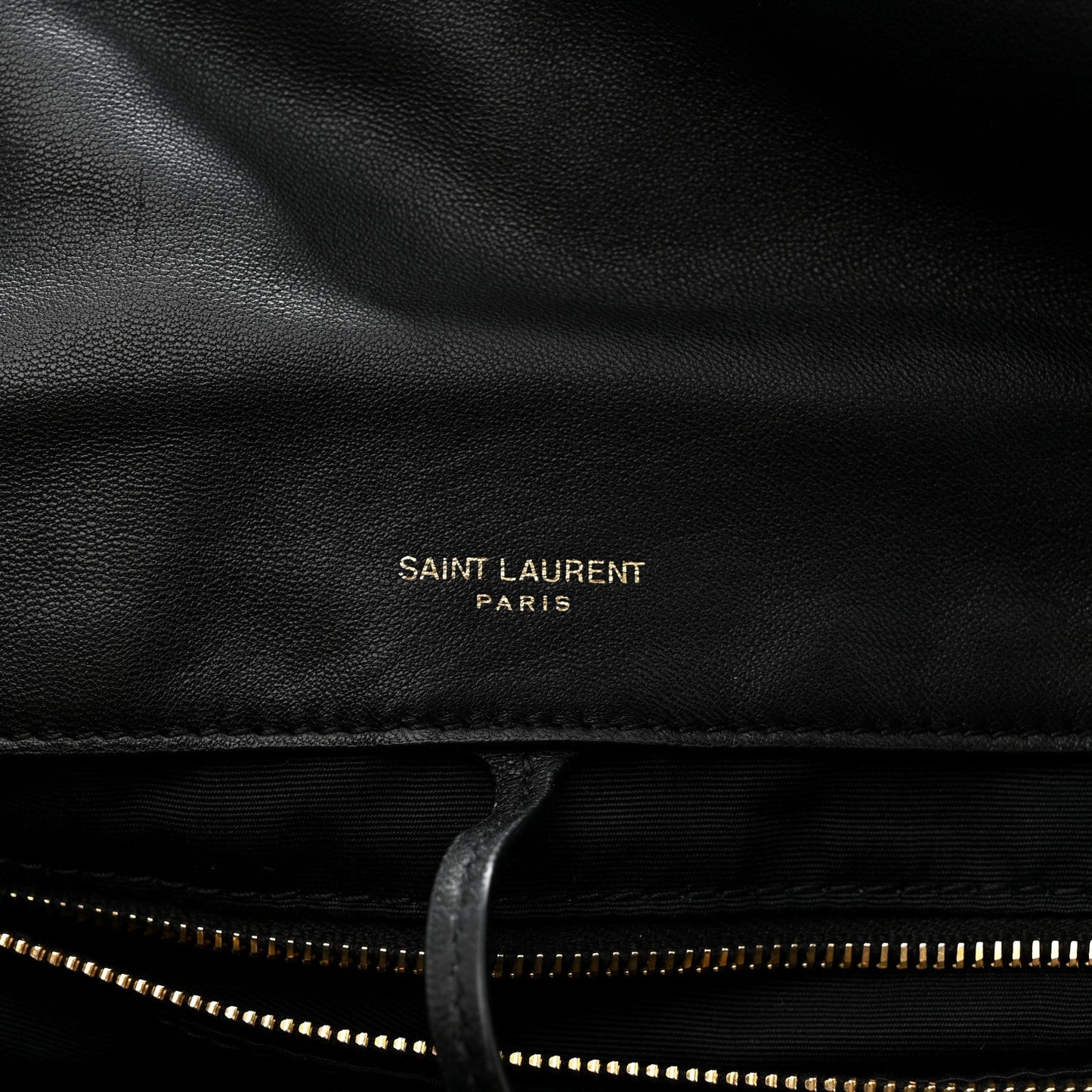 Lambskin Matelasse Monogram Large Jamie 4.3 Black
