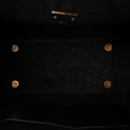 Grained Calfskin Mini Belt Bag Black
