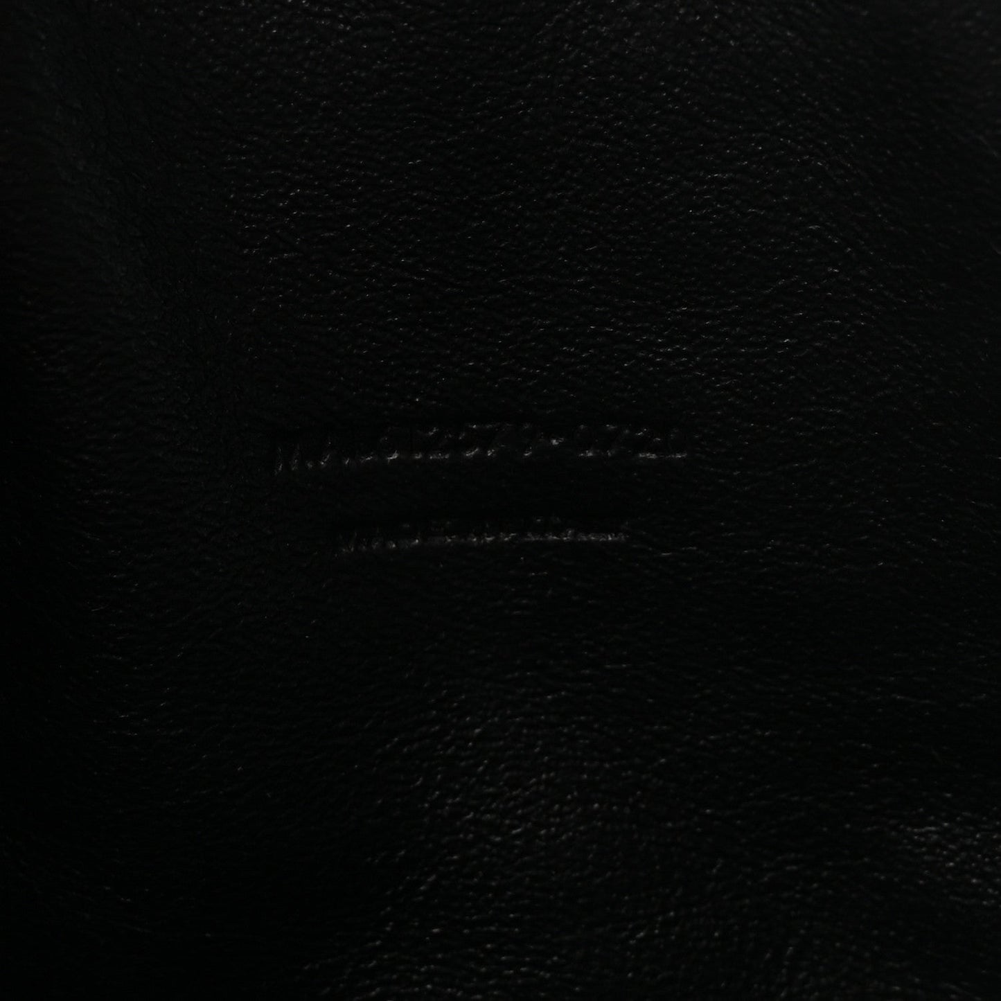 Grain De Poudre Matelasse Monochrome Monogram Mini Lou Camera Bag Black