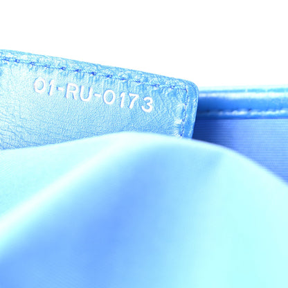 Coated Canvas Cannage Large Panarea Tote Blue