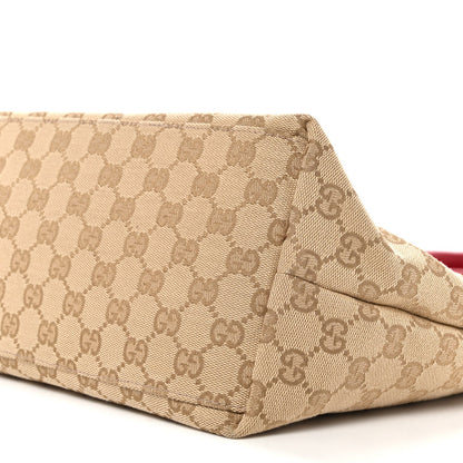 Monogram Web Large Diaper Tote Red
