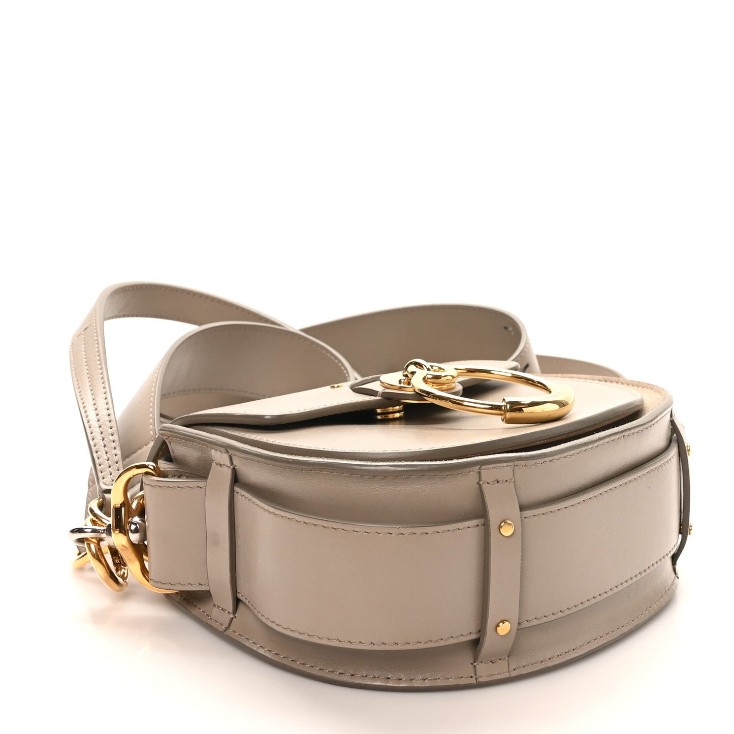 Calfskin Small Tess Bag Motty Grey