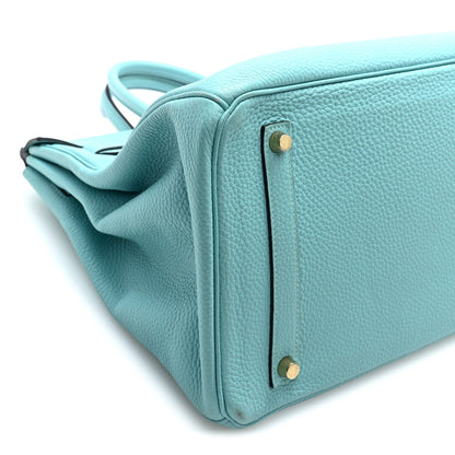Togo BIRKIN 35 Bleu Atoll