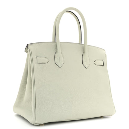 Togo Birkin 30 Gris Neve