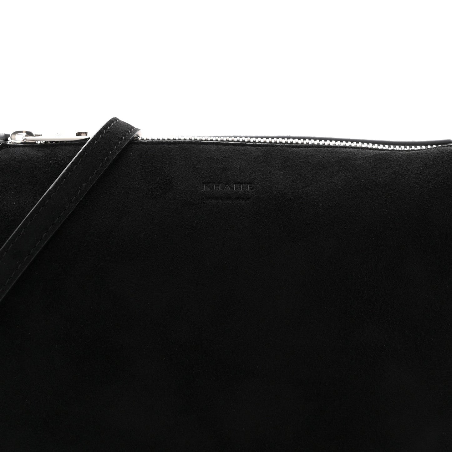 Suede Lina Crossbody Bag Black