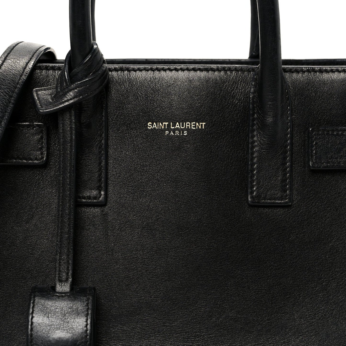 Calfskin Nano Sac De Jour Black