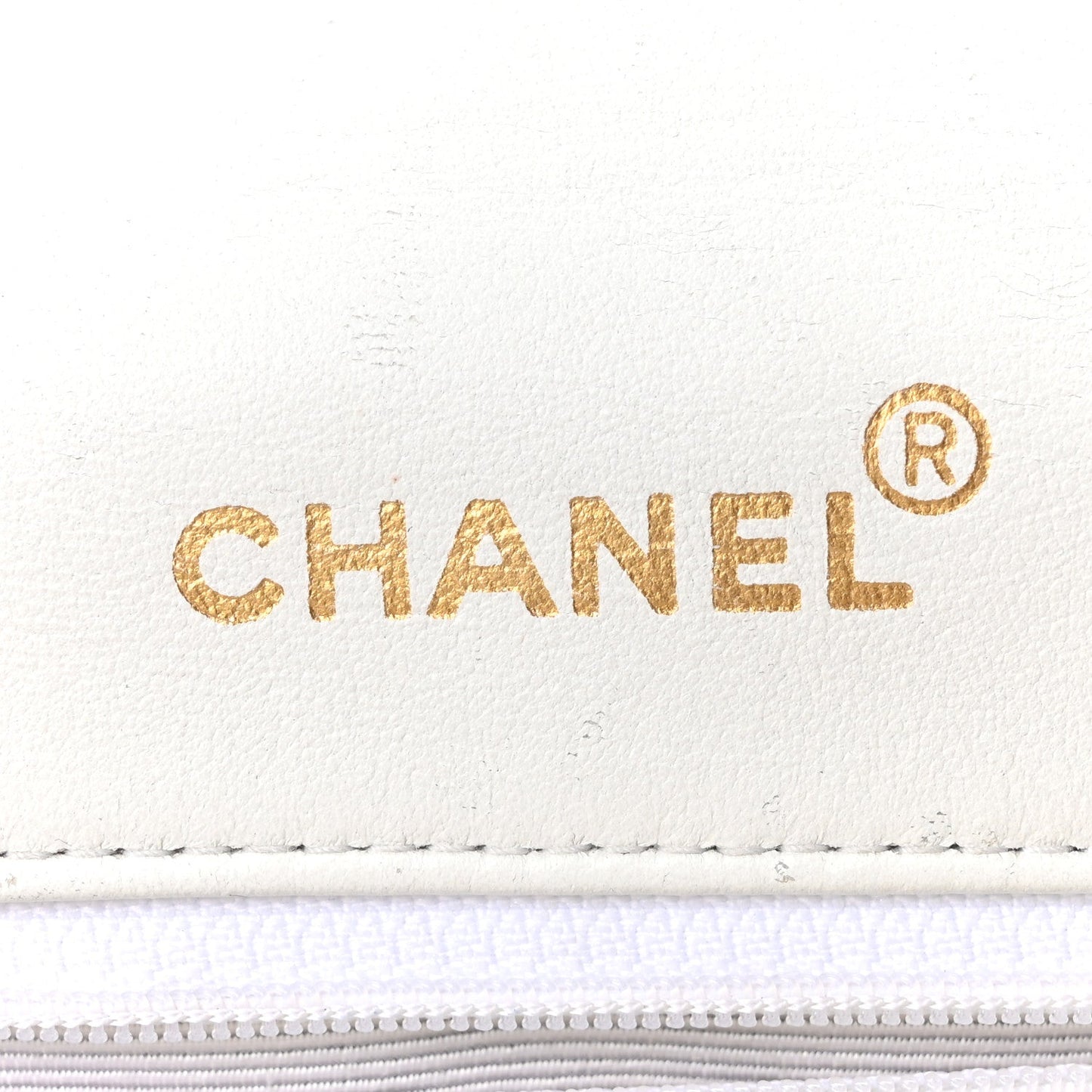 Lambskin Quilted Mini Flap Bag White