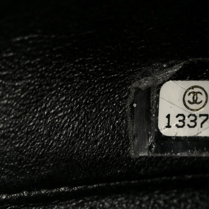 Caviar Quilted Jumbo Single Flap Black